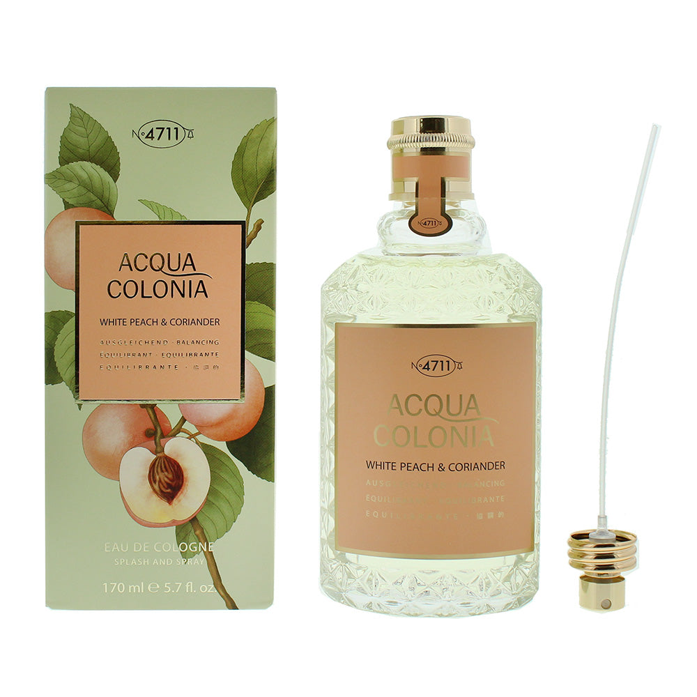 4711 Acqua Colonia White Peach & Coriander Eau de Cologne 170ml