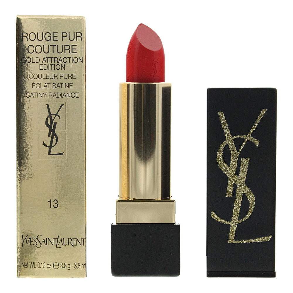 Yves Saint Laurent Rouge Pur Couture #13 Le Orange Gold Attraction Limited Edition Lipstick 3.8ml