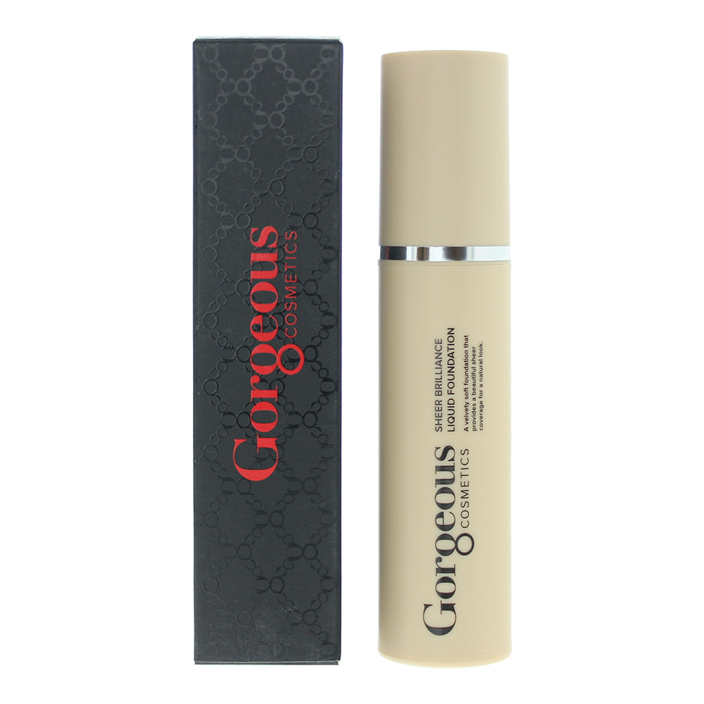 Gorgeous Cosmetics Sheer Brilliance 3Y Liquid Foundation 30ml