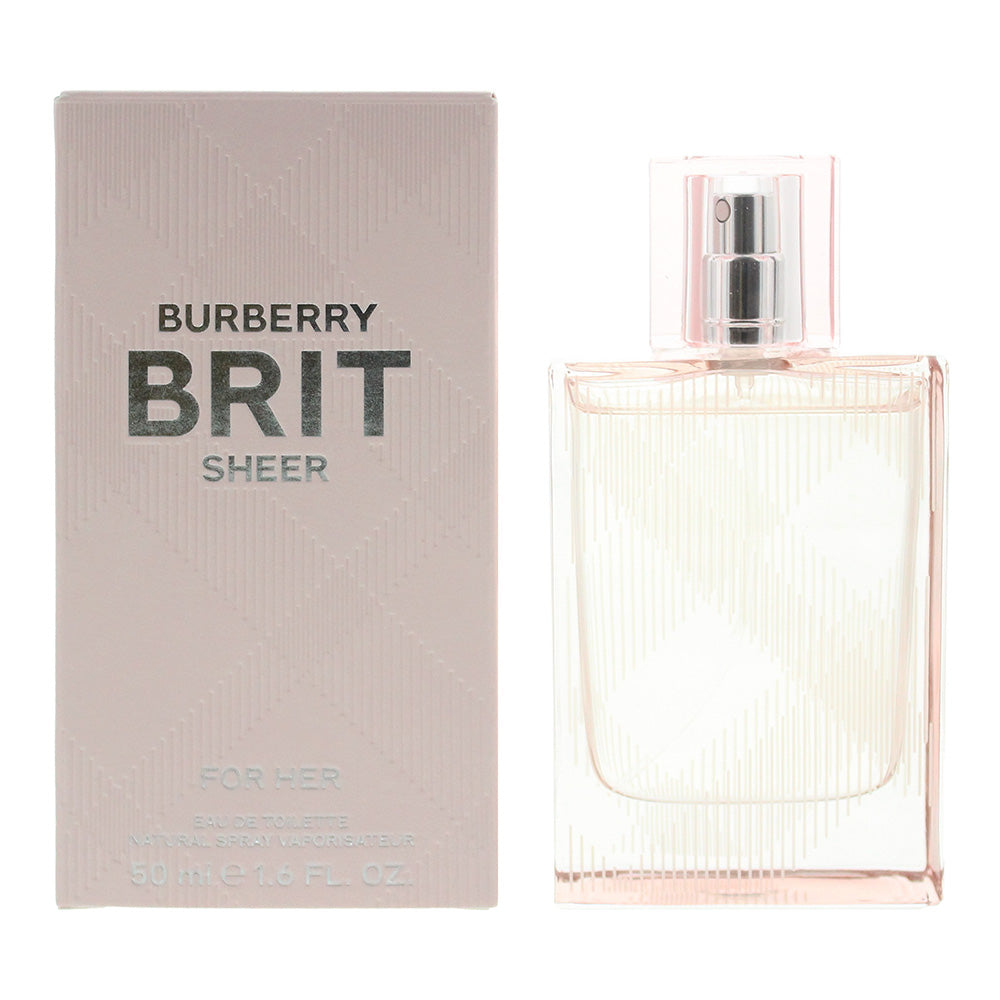 Burberry Brit Sheer Eau De Toilette 50ml