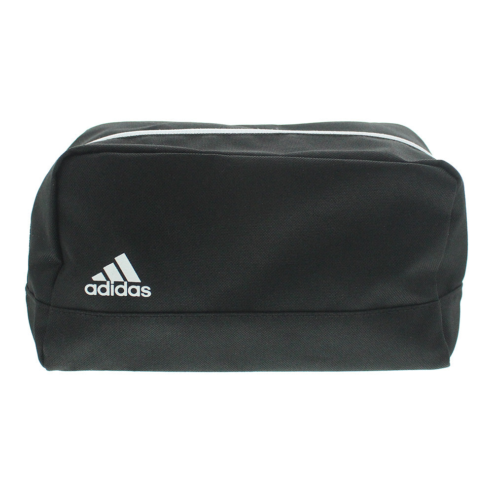 Adidas Black Toiletry Bag with White Zip