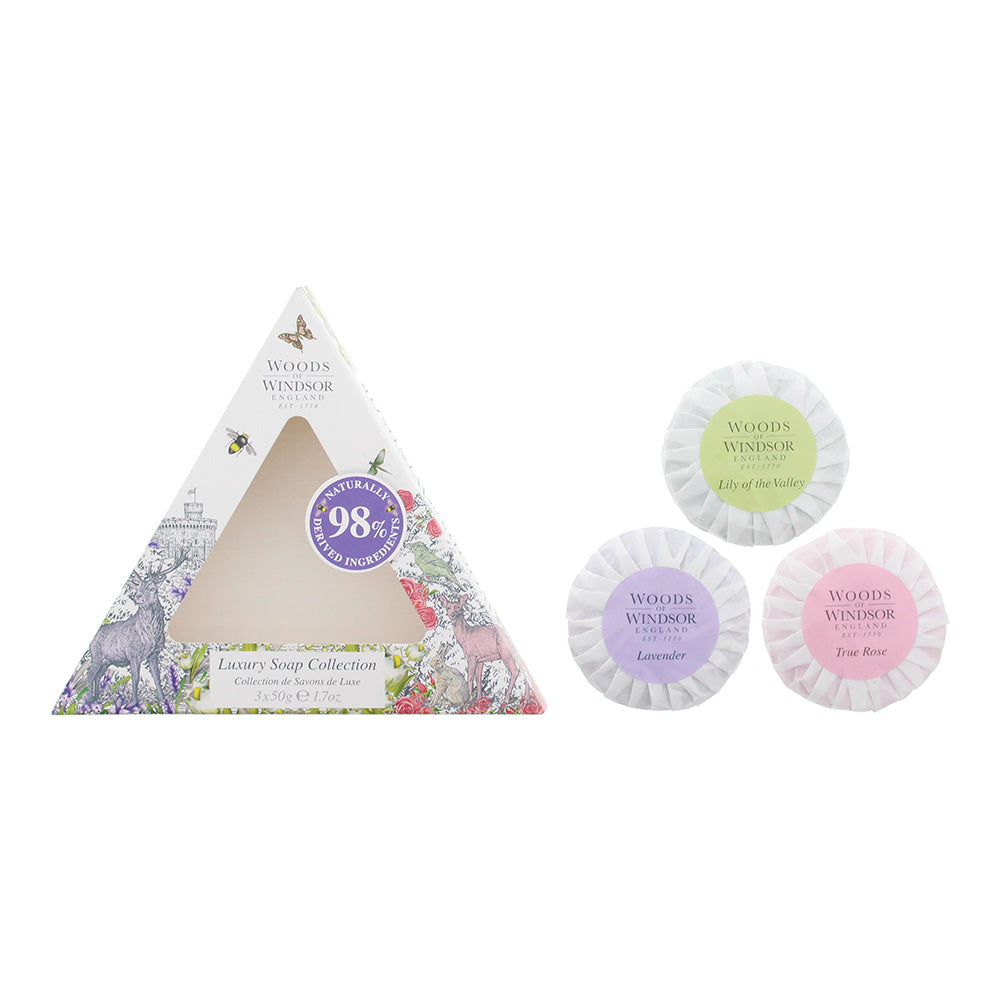 Woods Of Windsor Soap Trio 3 X 50ml