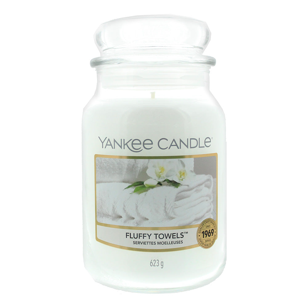 Yankee Original Candle Fluffy Towels Candle Large Jar