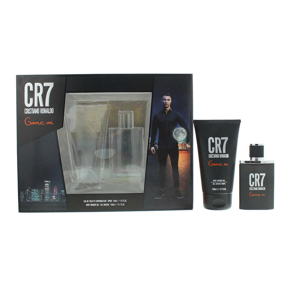 Cristiano Ronaldo Cr7 Game On 2 Piece: Eau De Toilette 30ml+Shower Gel 100ml