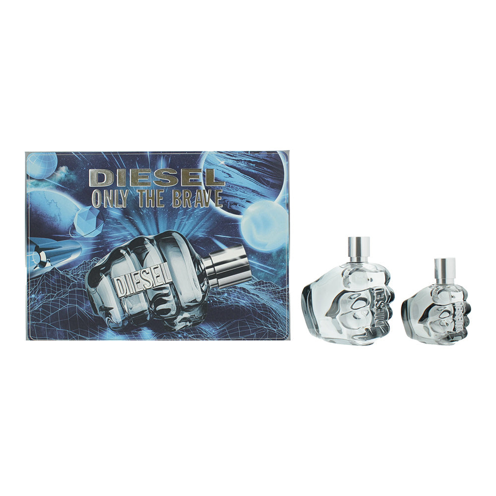 Diesel Only The Brave 2 Piece Gift Set: Eau De Toilette 125ml - Eau De Toilette 35ml