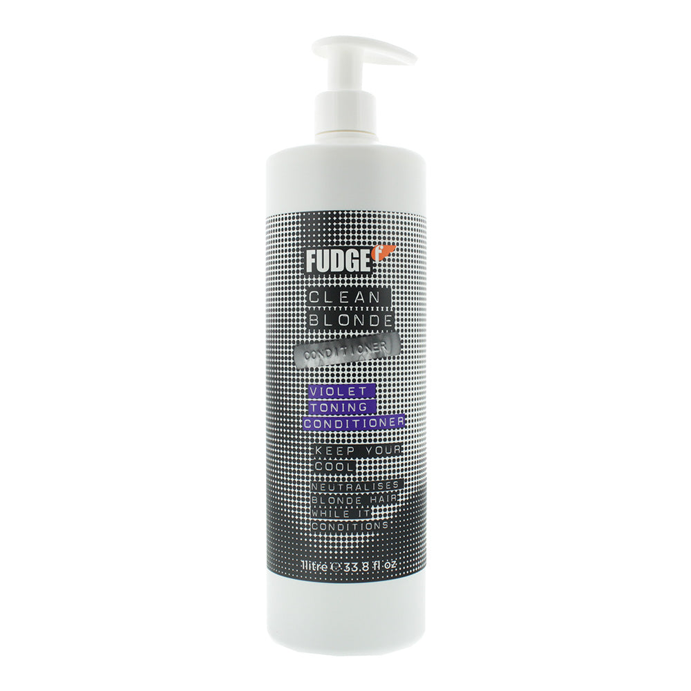 Fudge Clean Blonde Violet Toning Conditioner 1000ml