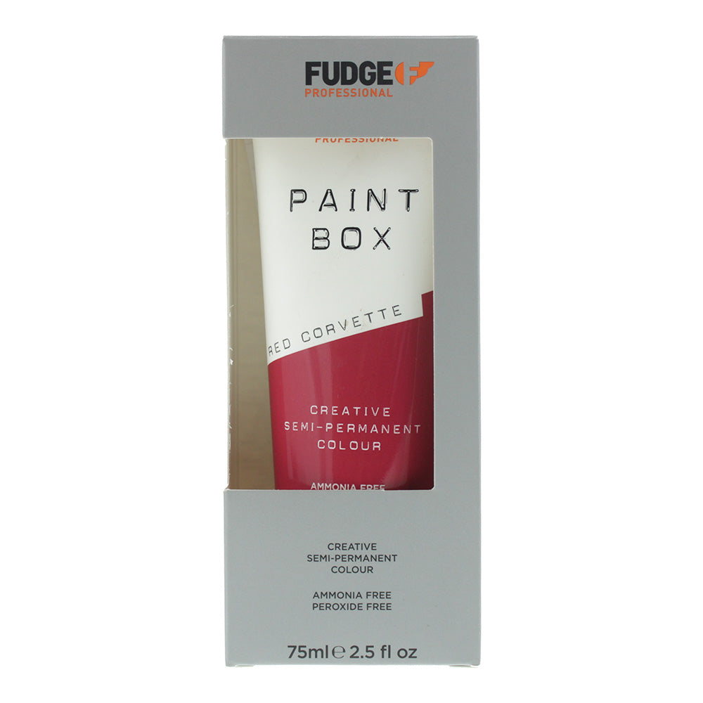 Fudge Professional Paint Box Red corvette Hair Colour 75ml