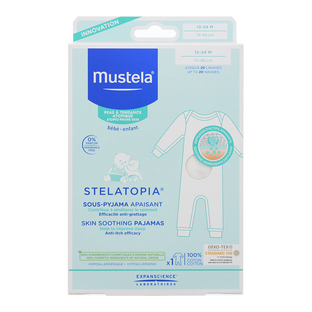 Mustela Pyjama 12-24 Months For Atopic Prone Skin