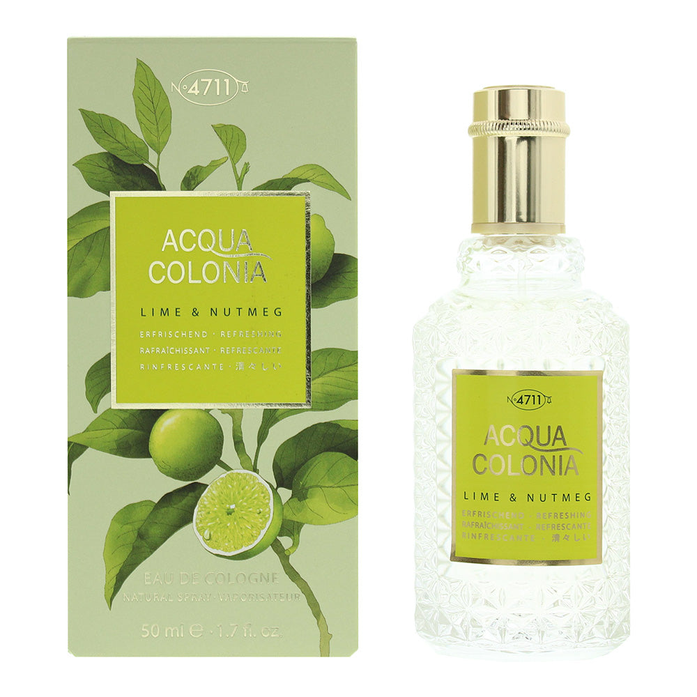 4711 Acqua Colonia Lime & Nutmeg Eau De Cologne 50ml