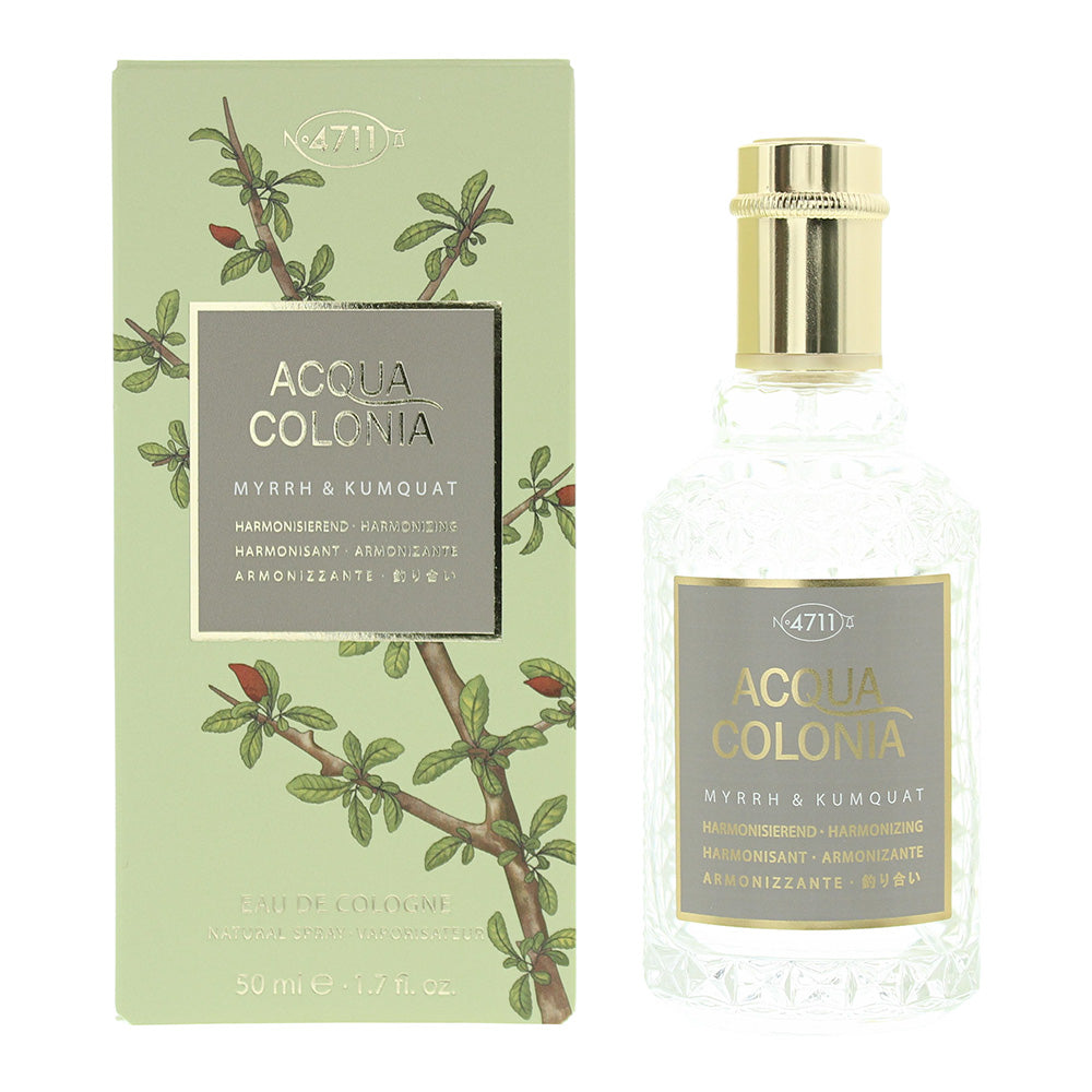 4711 Acqua Colonia Myrrh & Kumquat Eau De Cologne 50ml