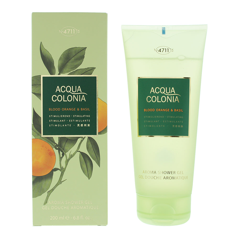 4711 Acqua Colonia Blood Orange & Basil Shower Gel 200ml