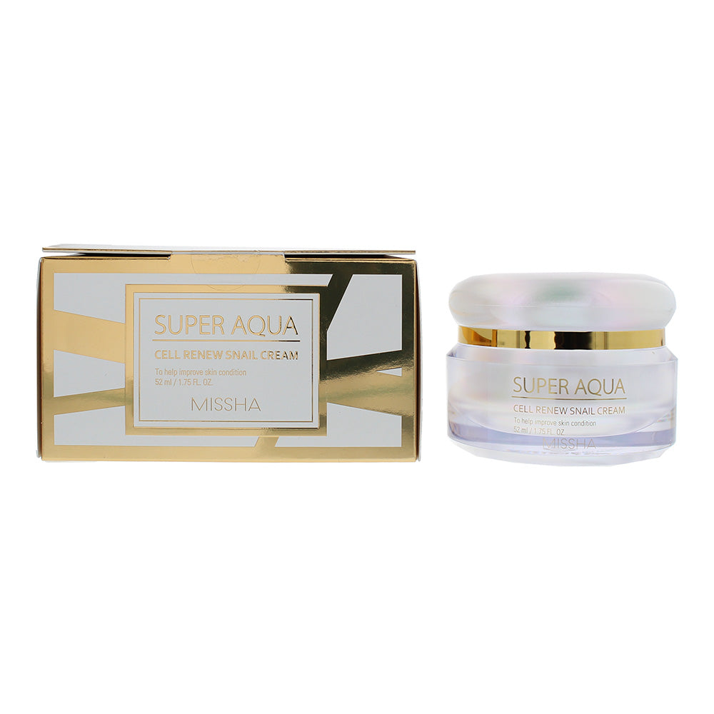 Missha Super Aqua Cell Renew Snail Face Cream 52m