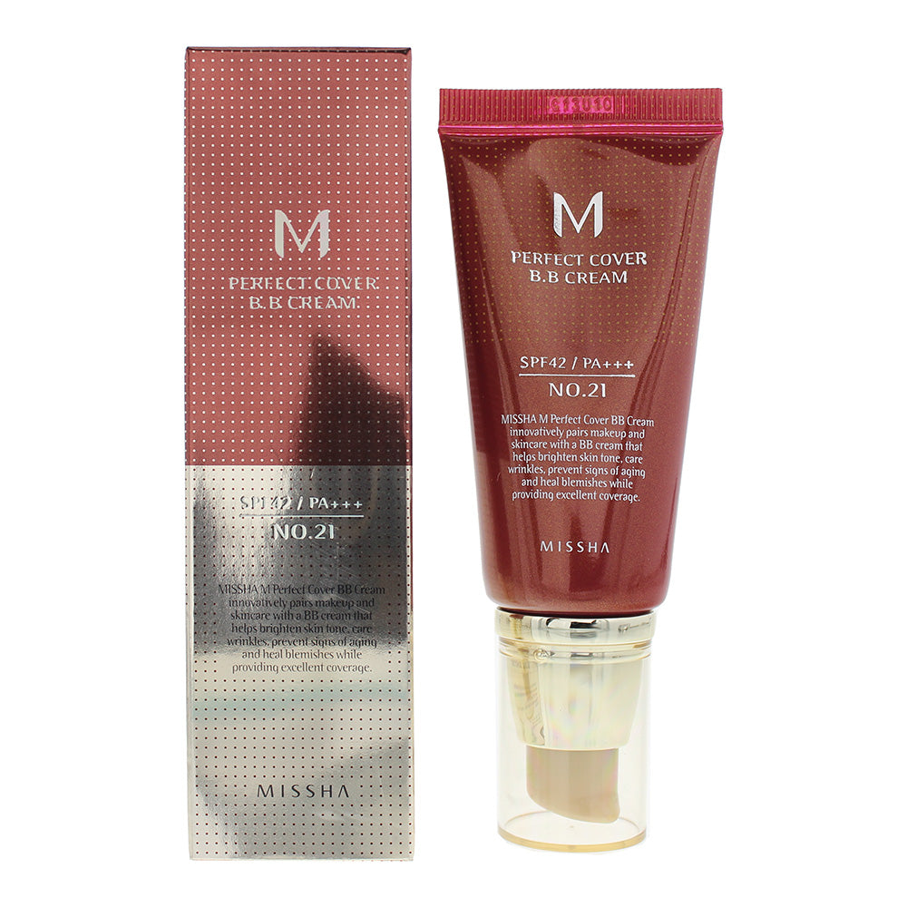 Missha Perfect Cover No.21 Light Beige Bb Cream 50ml