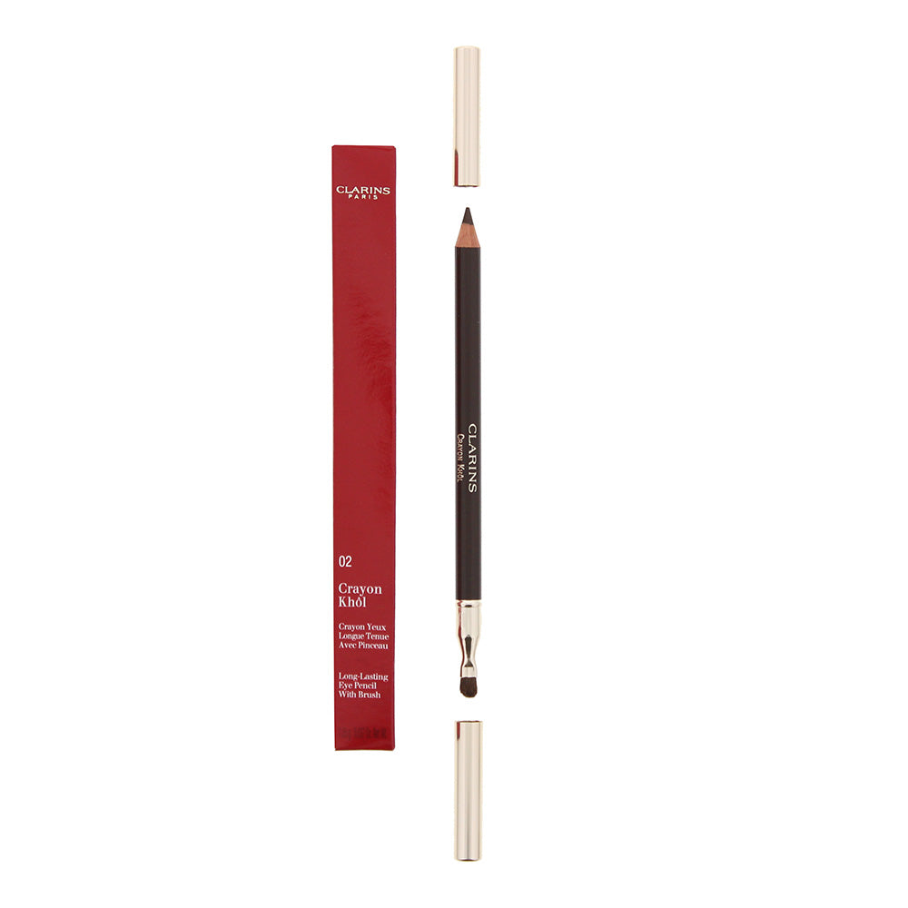 Clarins Crayon Khôl No.02 Intense Brown Eye Pencil 1.5g