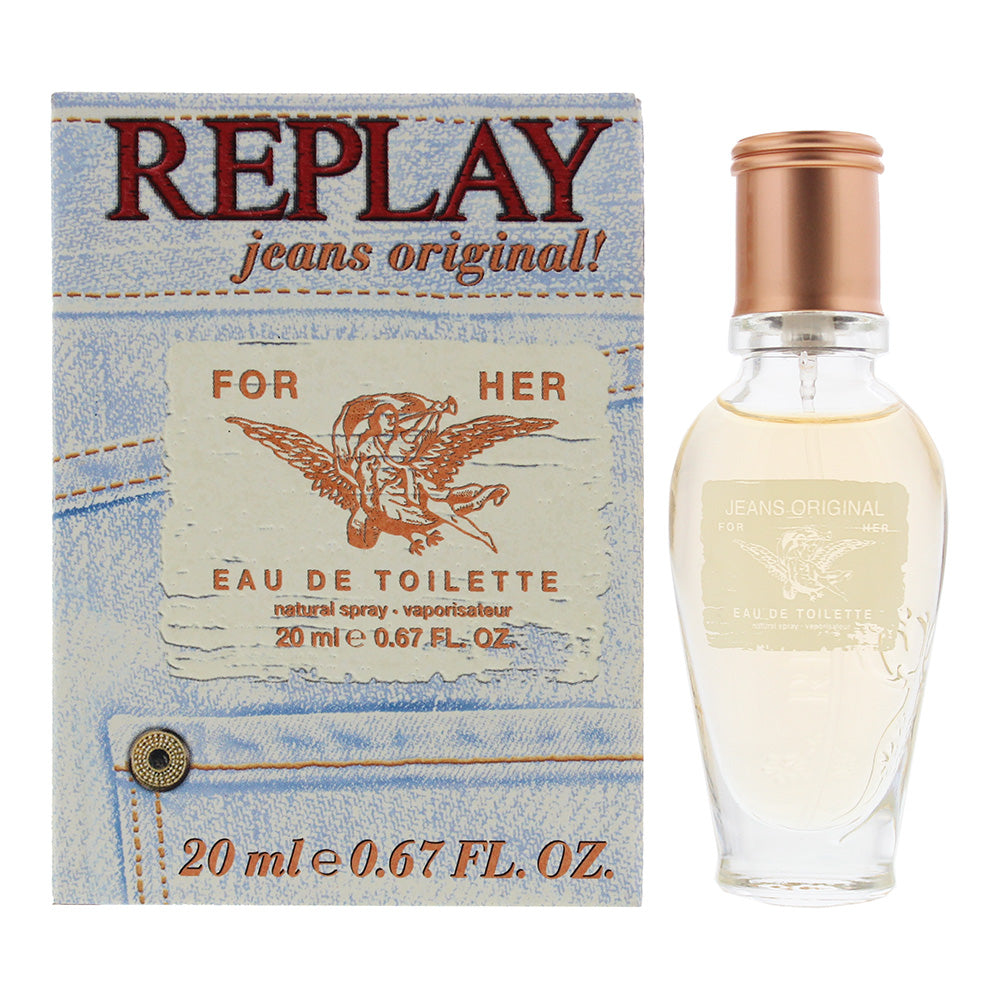 Replay Jeans Original For Her Eau De Toilette 20ml