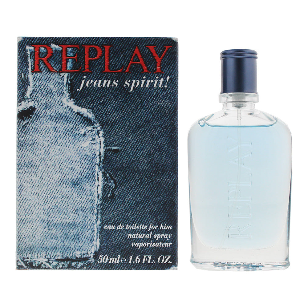 Replay Jeans Spirit For Him Eau De Toilette 50ml