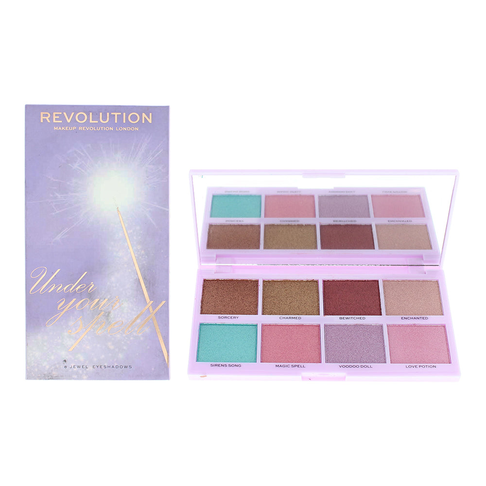 Revolution Under Your Spell Eye Shadow Palette 8 x 1.6g