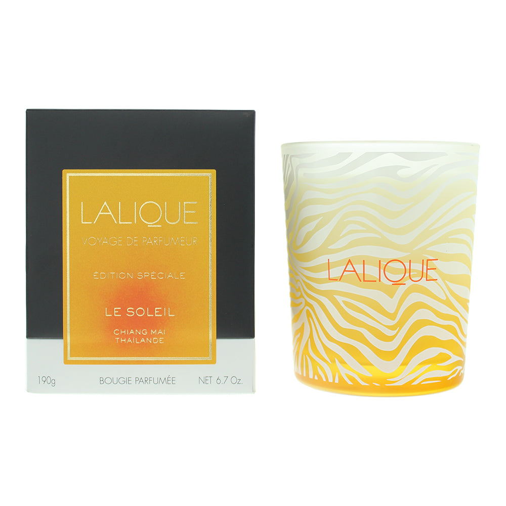 Lalique Le Soleil Chiang Mai Candle 190g