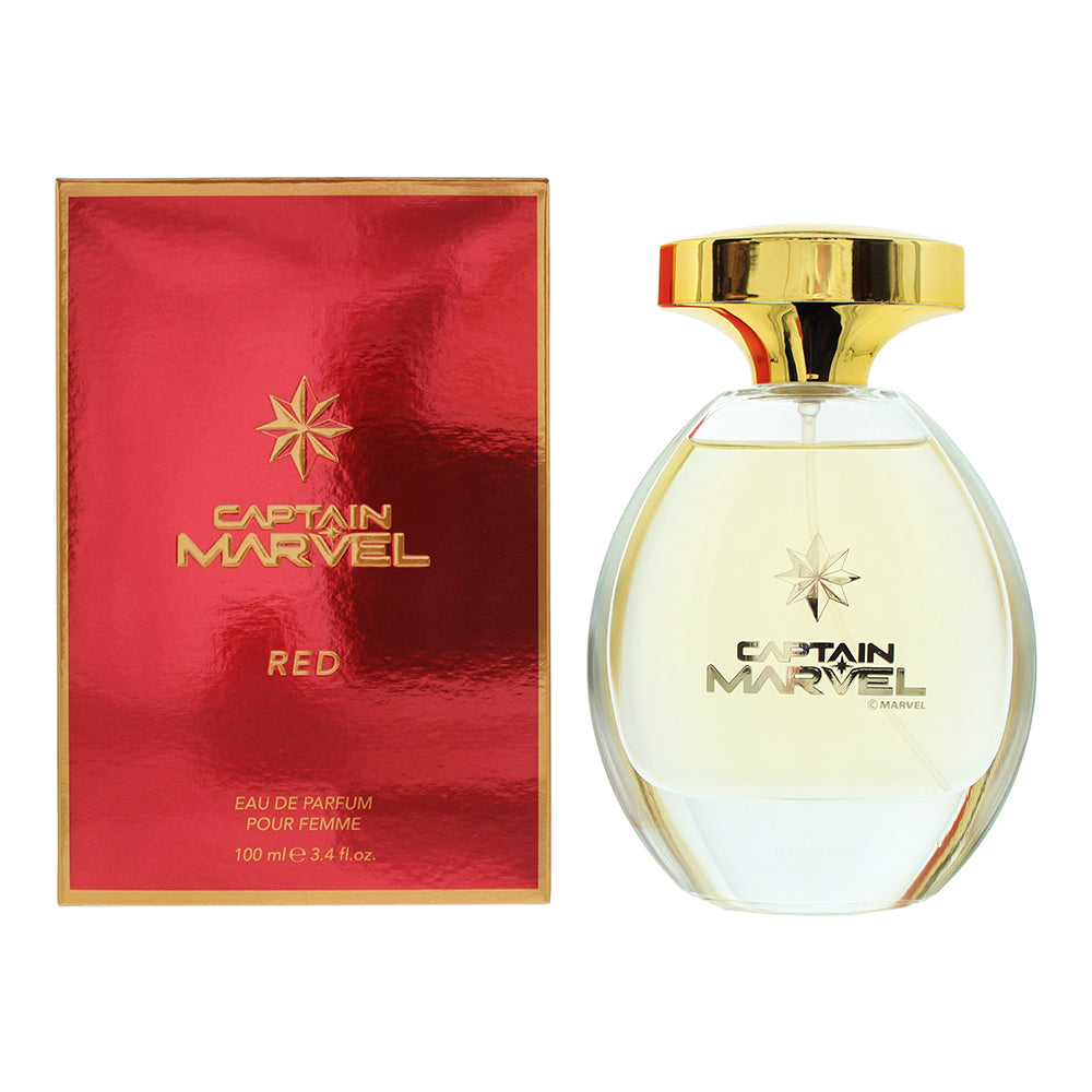 Marvel Captain Marvel Red Eau De Toilette 100ml