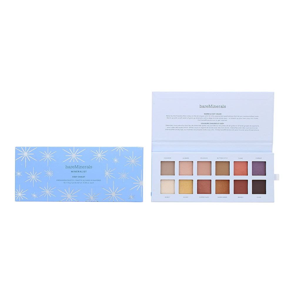 Bare Minerals Mineralist Cozy Chalet Eye Shadow Palette 12 x 1.3g