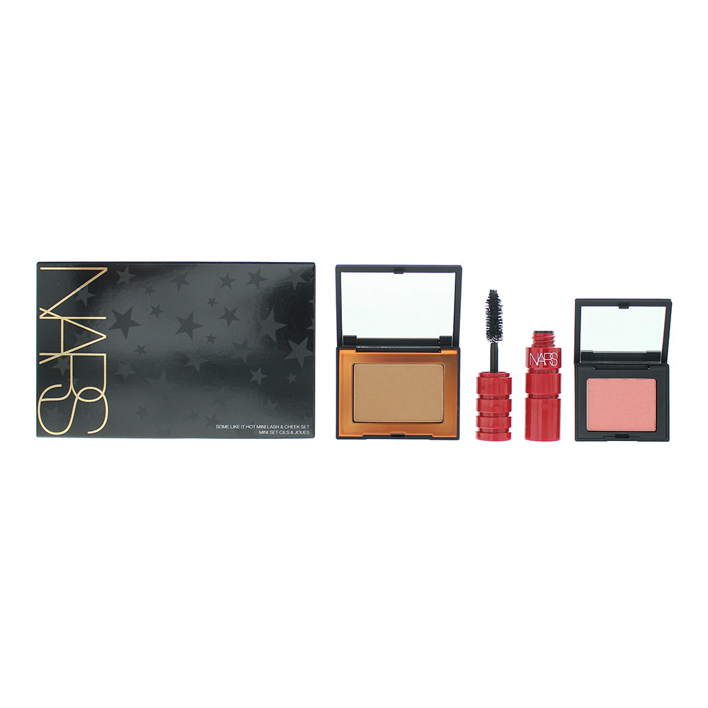 NARS Some Like It Hot 3 Piece Gift Set: Laguna Bronzing Powder 3.3g - Blush 2.5g - Mascara 2.5g