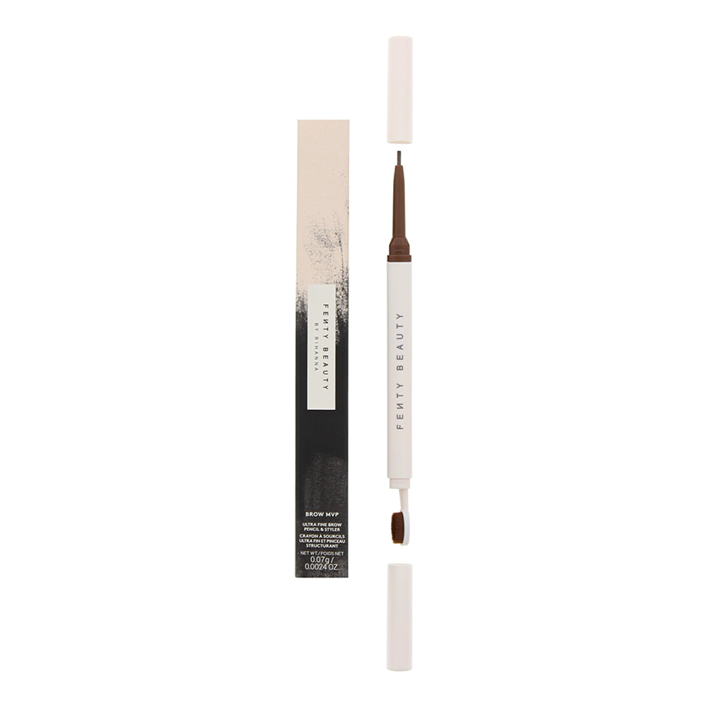 Fenty Beauty Brow Mvp Ultra Fine Medium Brown Brow Pencil & Styler 0.07g