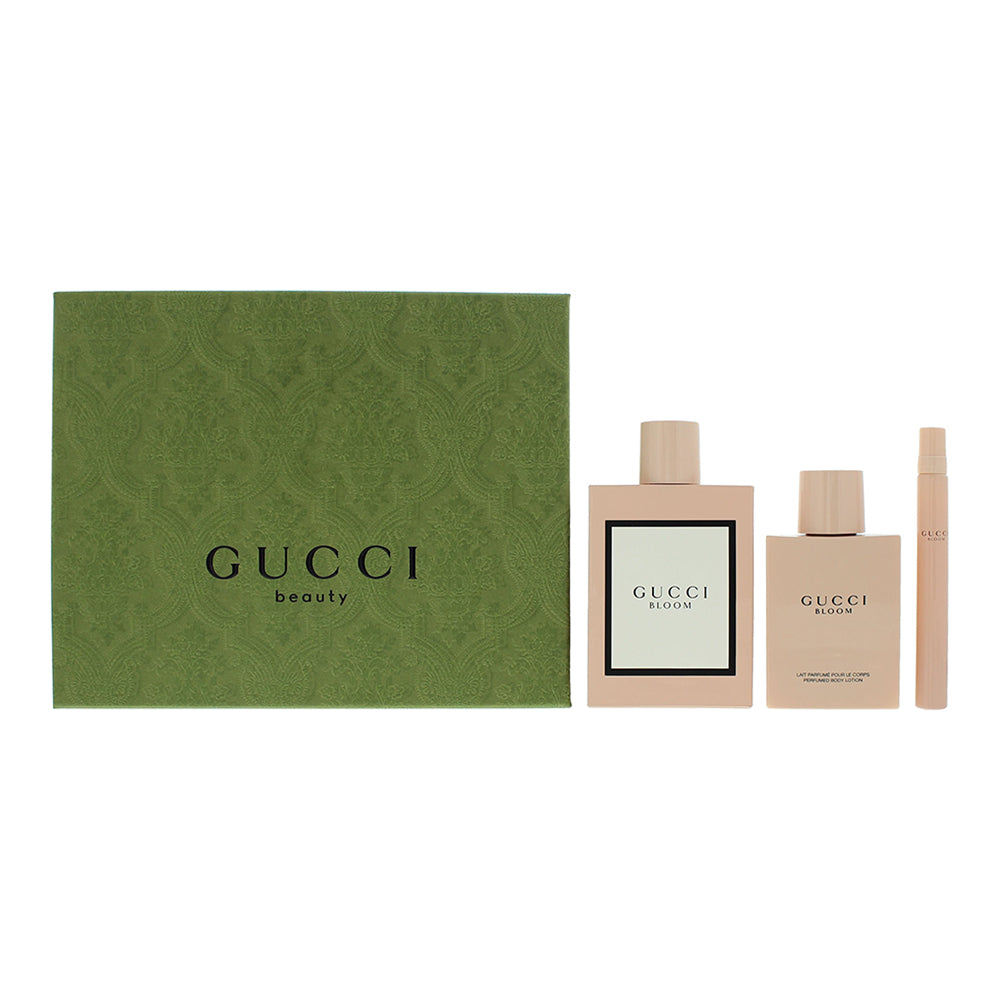 Gucci Bloom 2 Piece Gift Set: Eau De Parfum 100ml - Body Lotion 100ml