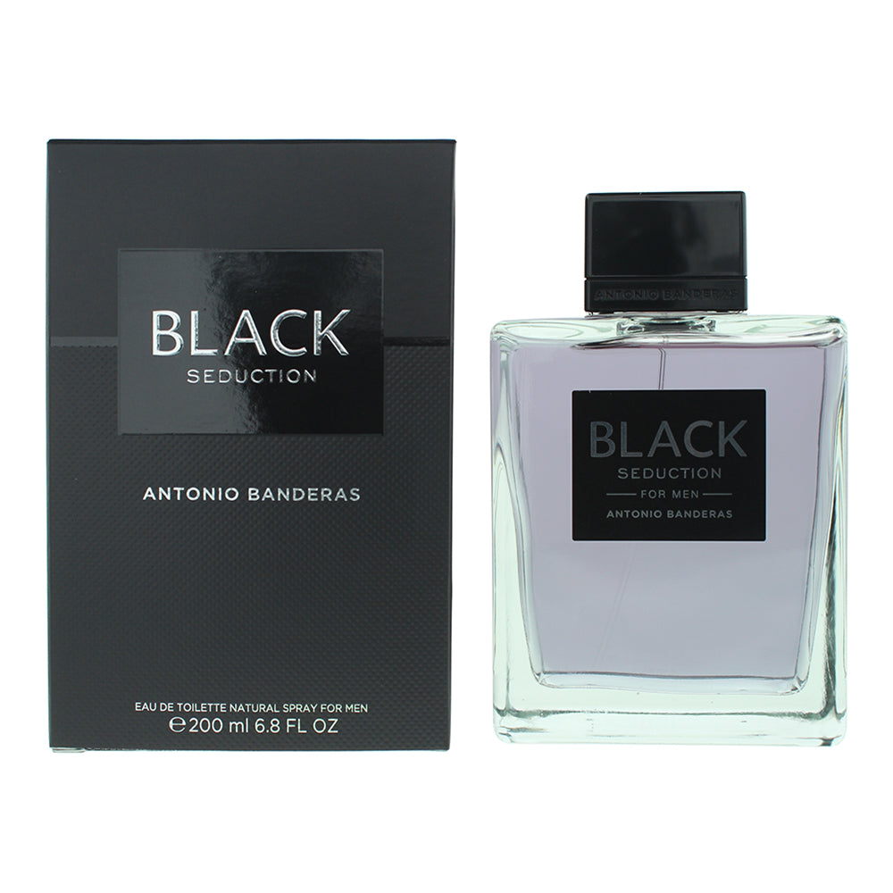 Antonio Banderas Black Seduction Eau De Toilette 200ml