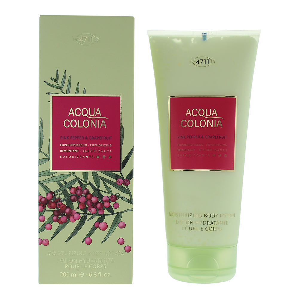 4711 Acqua Colonia Pink Pepper & Grapefruit Body Lotion 200ml