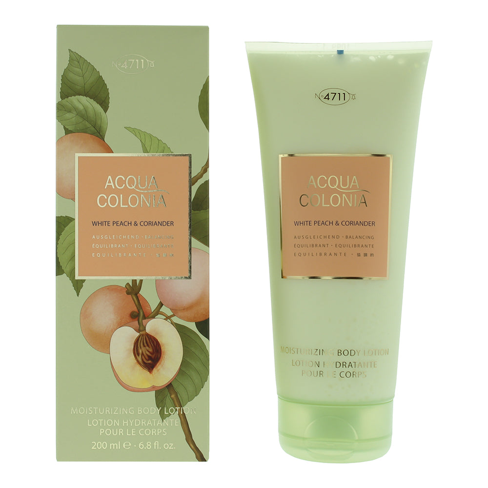 4711 Acqua Colonia White Peach & Coriander Body Lotion 200ml