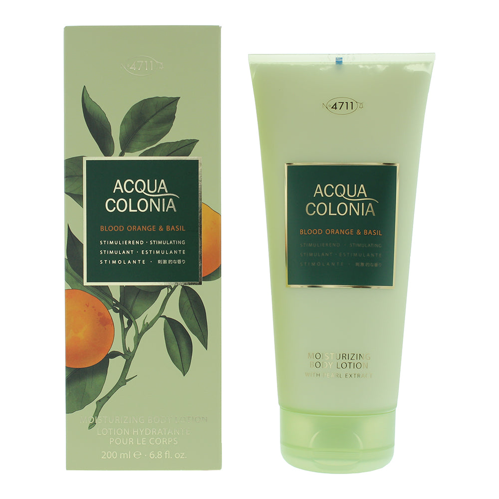 4711 Acqua Colonia Blood Orange & Basil Body Lotion 200ml