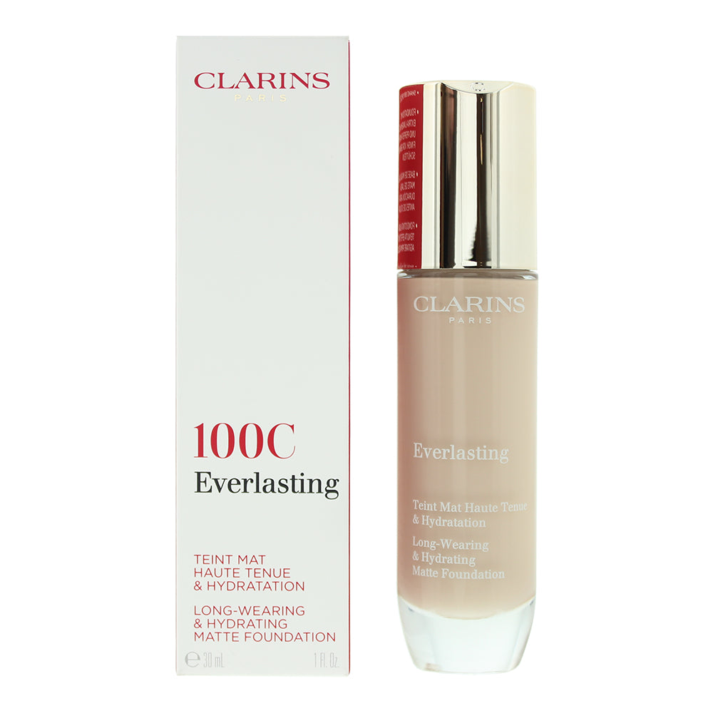 Clarins Everlasting Long-Wearing & Hydrating 100C Lily Foundation 30ml