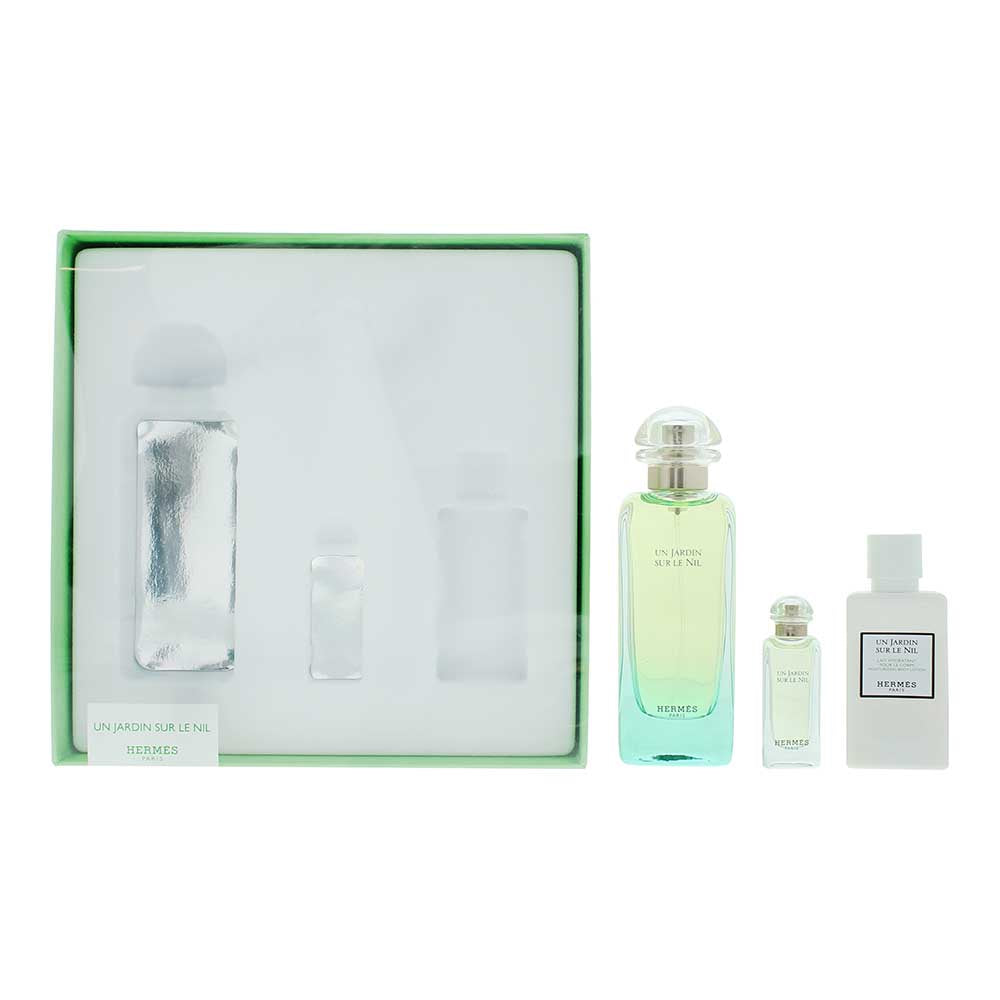 Hermès Un Jardin Sur Le Nil 3 Piece Gift Set: Eau de Toilette 100ml - Eau de Toi