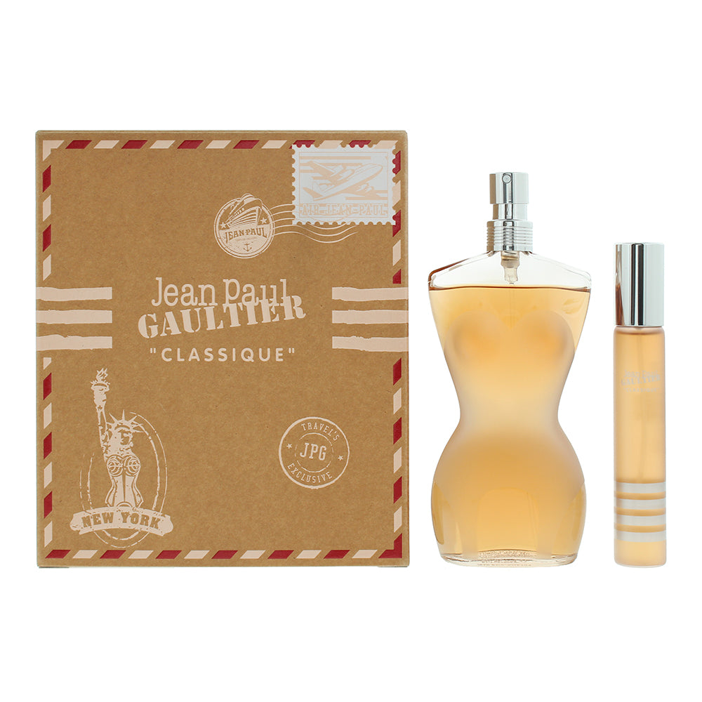 Jean Paul Gaultier Classique 2 Piece Gift Set: Eau de Toilette 100ml - Eau de To