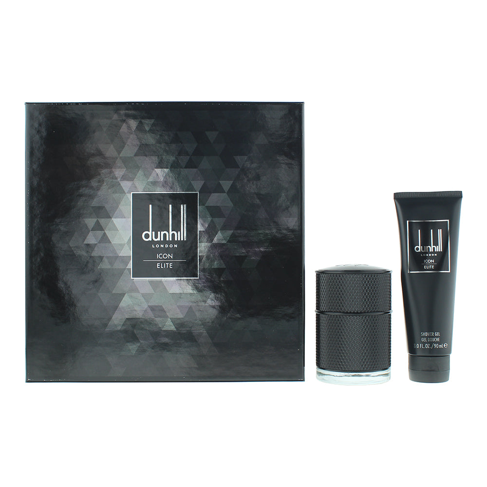 Dunhill Icon Elite 2 Piece Gift Set: Eau de Parfum 50ml - Shower Gel 90ml