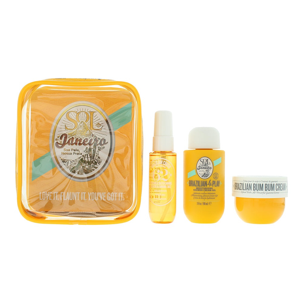 Sol De Janeiro Brazilian Summer Jet Set 3 Piece Gift Set: Body Cream 50ml - Show