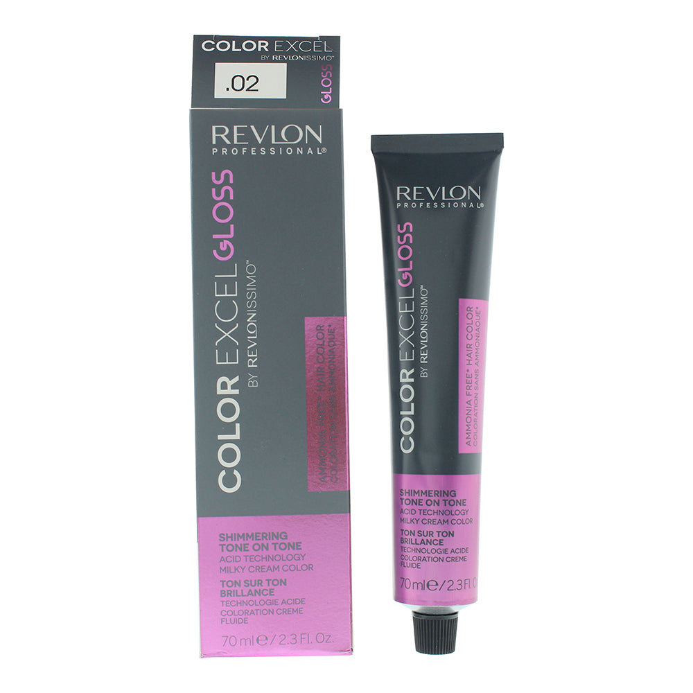 Revlon Revlonissimo Colorsmetique Color Excel Gloss .02 Anti-Yellow Hair Colour 