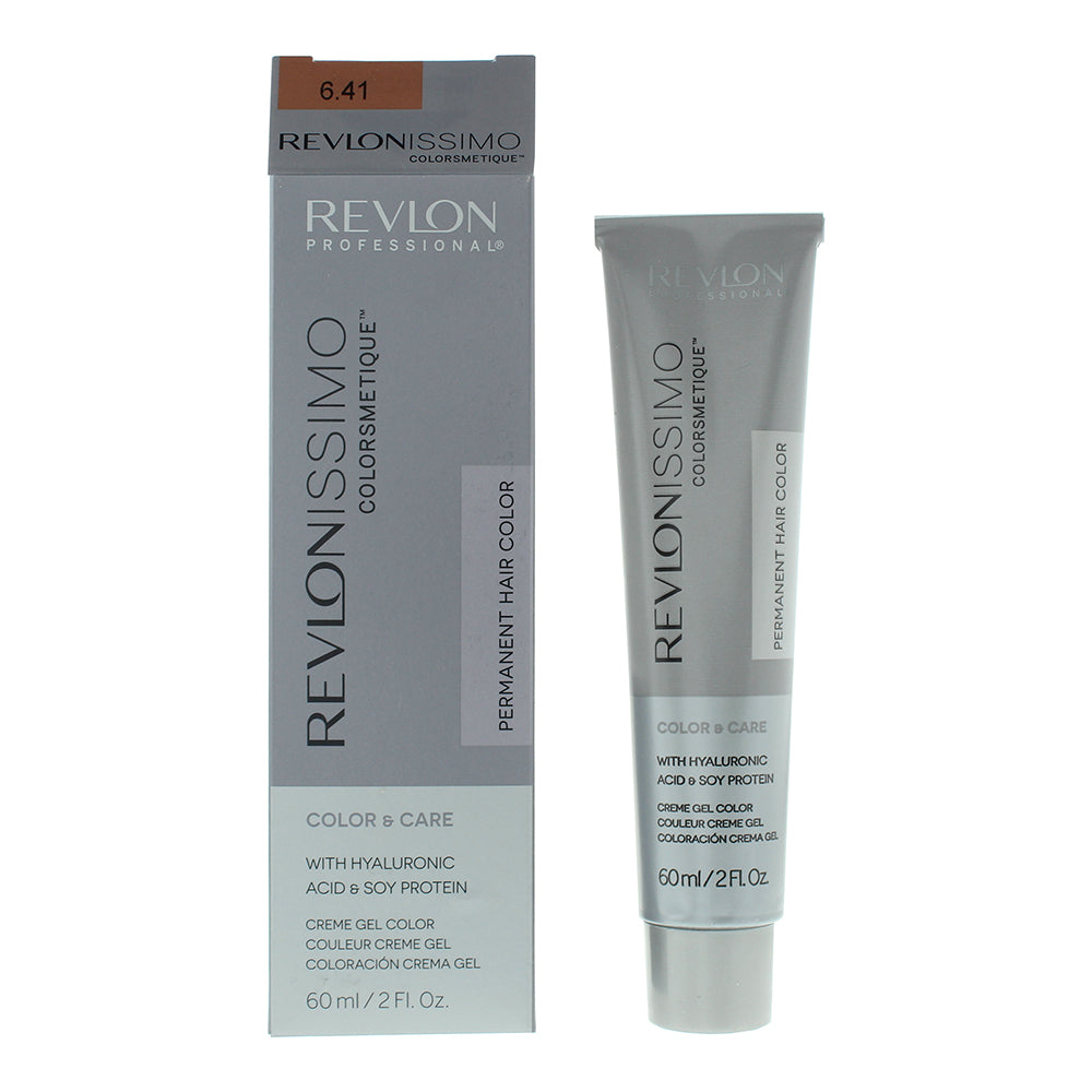 Revlon Revlonissimo Colorsmetique 6.41 Dark Chestnut Blonde Hair Colour 60ml