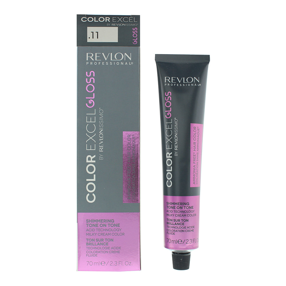 Revlon Revlonissimo Colorsmetique Color Excel Gloss .11 Silver Ash Hair Colour 7