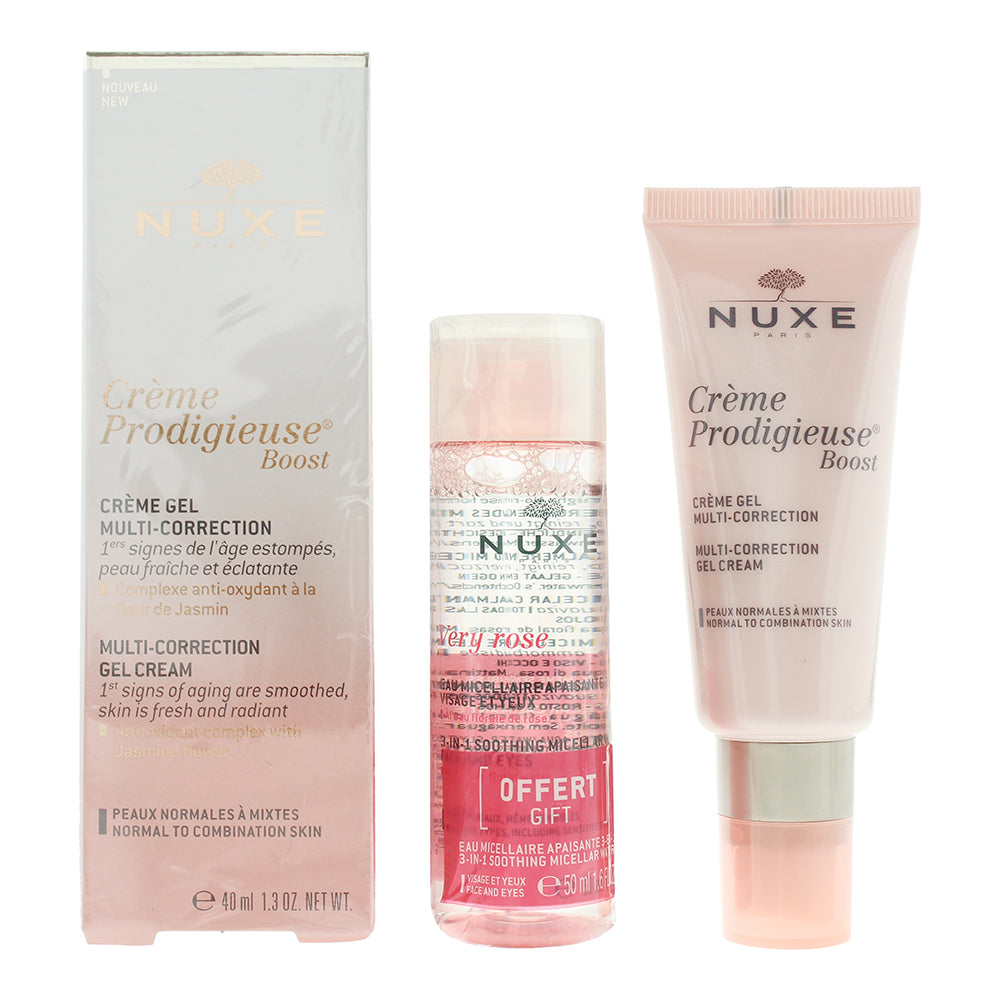 Nuxe Creme Prodigieuse Light 2 Piece Gift Set: Gel-Cream 40ml - Micellar Water 5