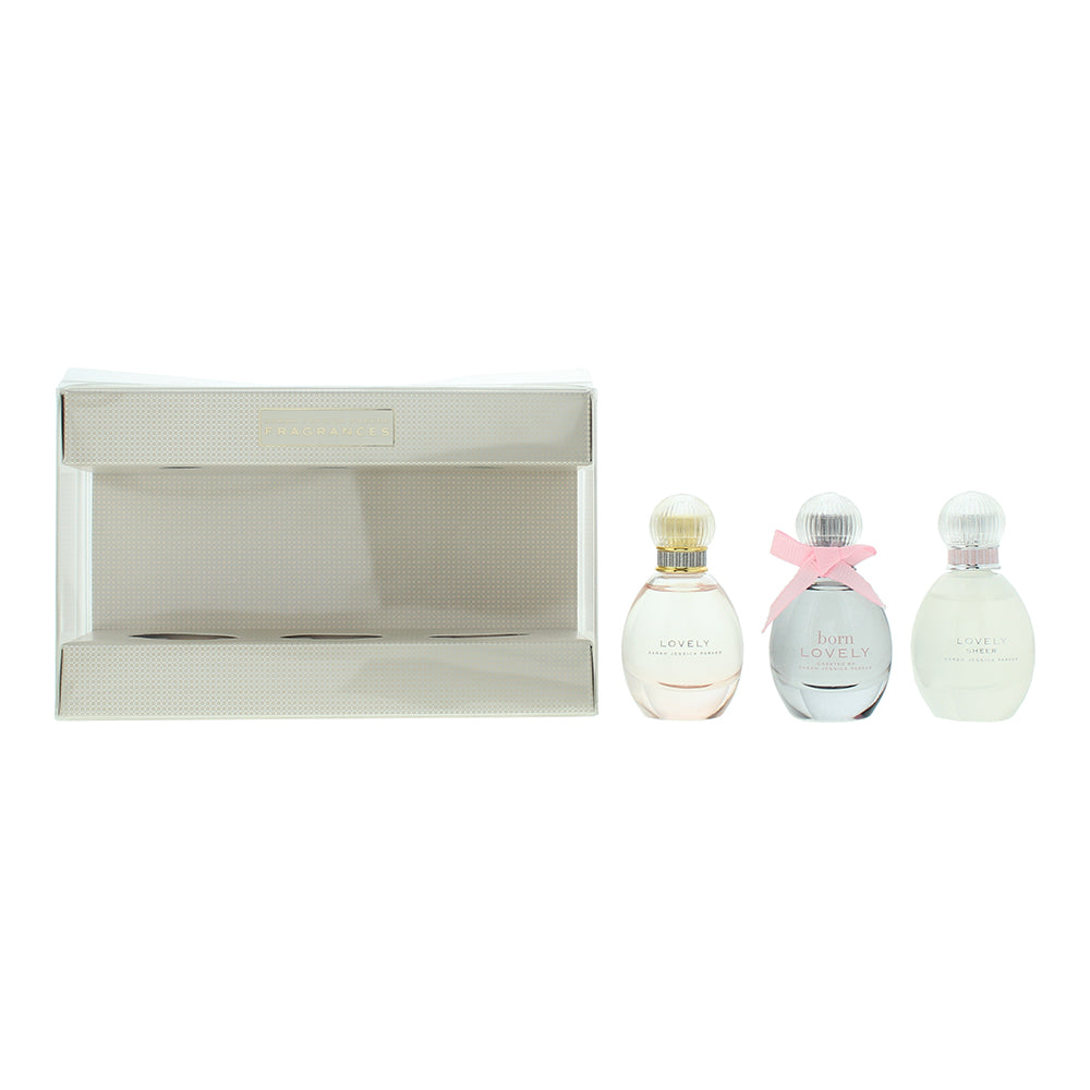 Sarah Jessica Parker Lovely 3 Piece Gift Set: Lovely Eau de Parfum 10ml