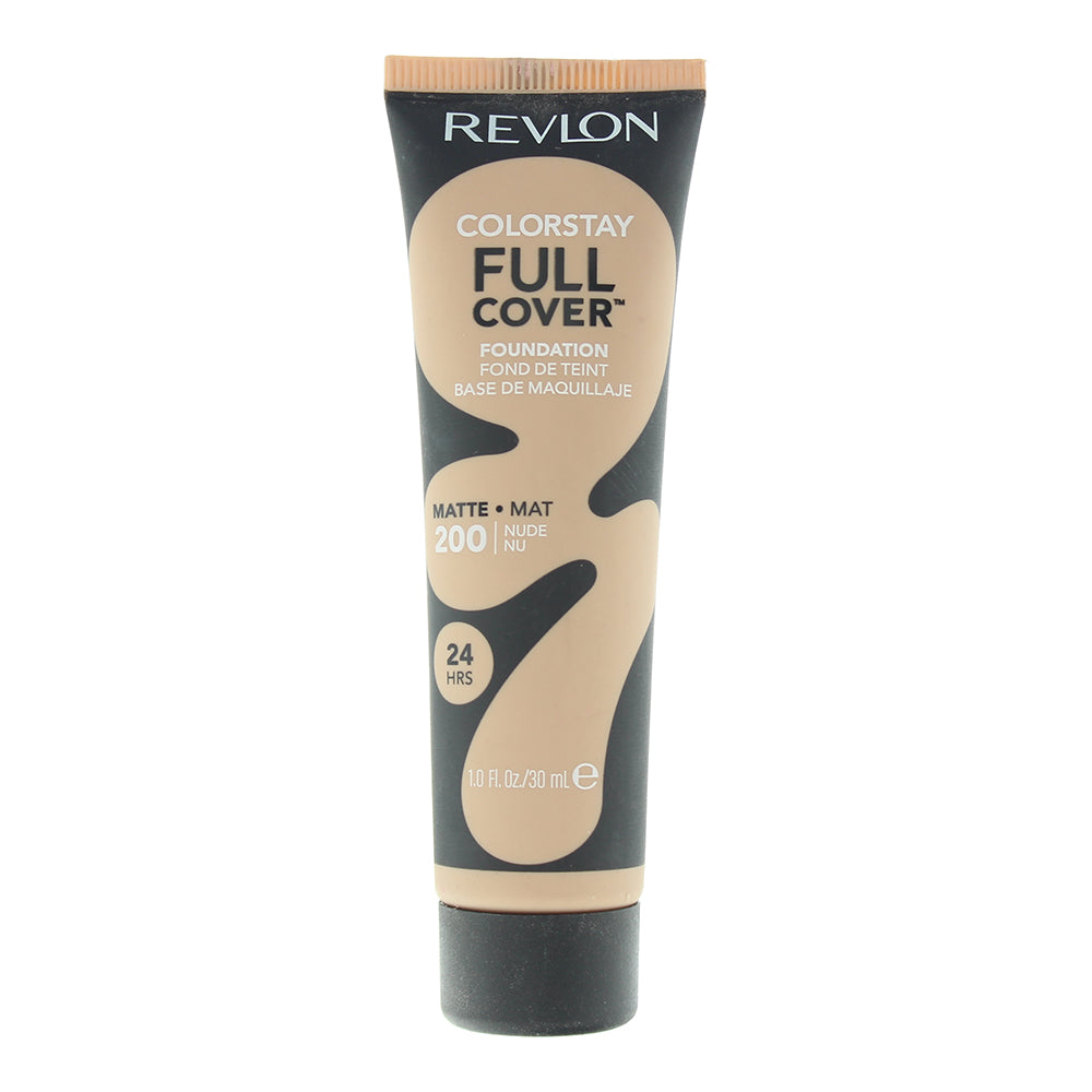 Revlon Colorstay Full Cover Matte 200 Nude Foundation 30ml