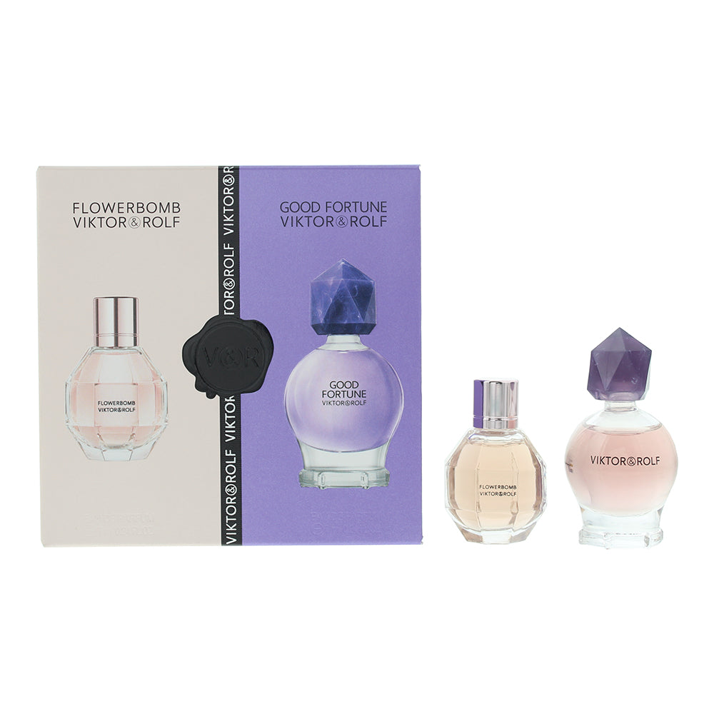 Viktor & Rolf Flowerbomb 2 Piece Gift Set: Eau De Parfum Flowerbomb 7ml - Eau De