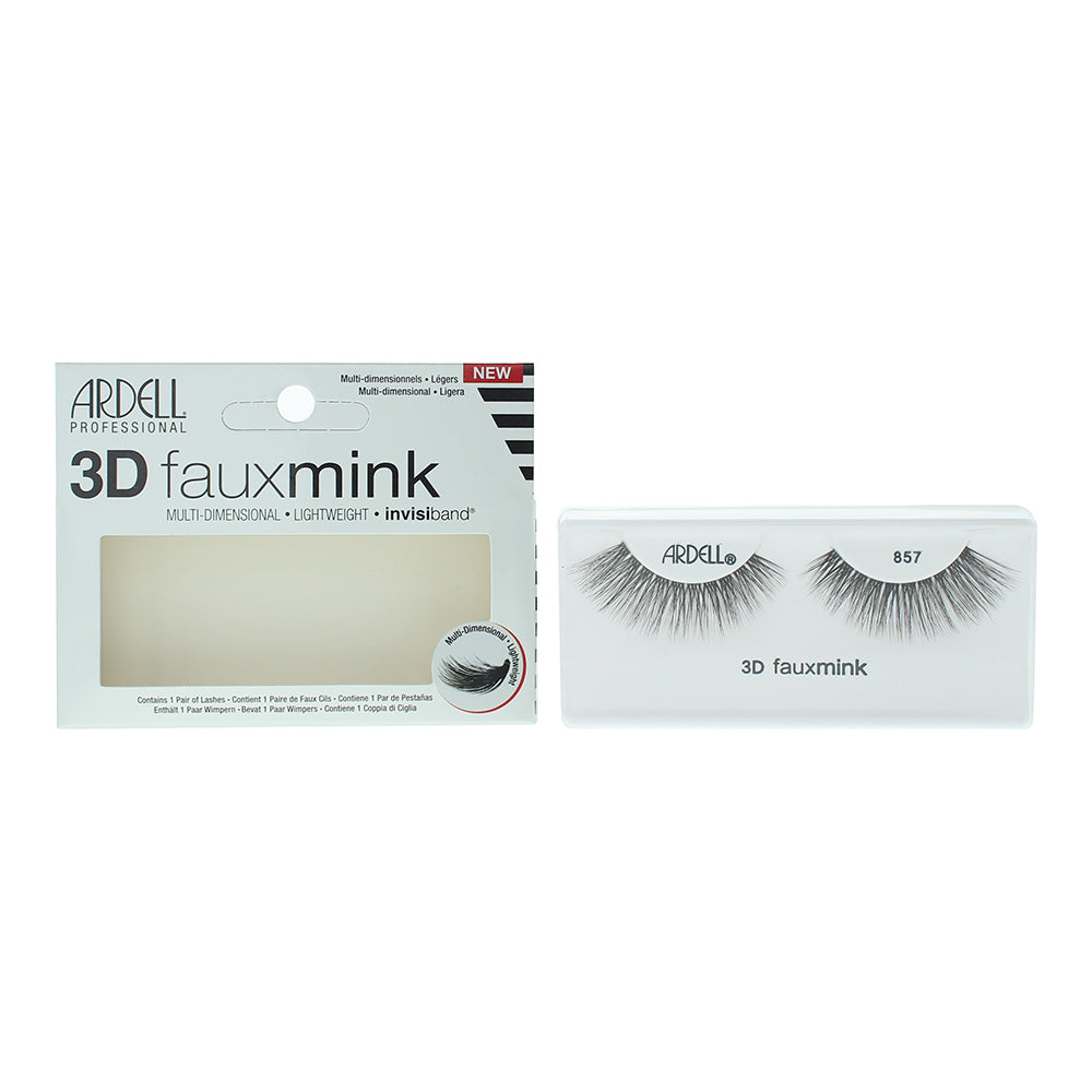 Ardell Faux Mink 3D 857 Black Eye Lashes