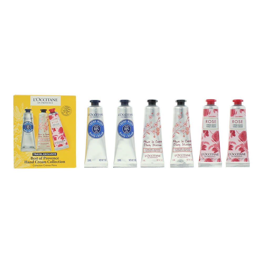 L'occitane Best Of Provence Hand Cream 6 x 30ml