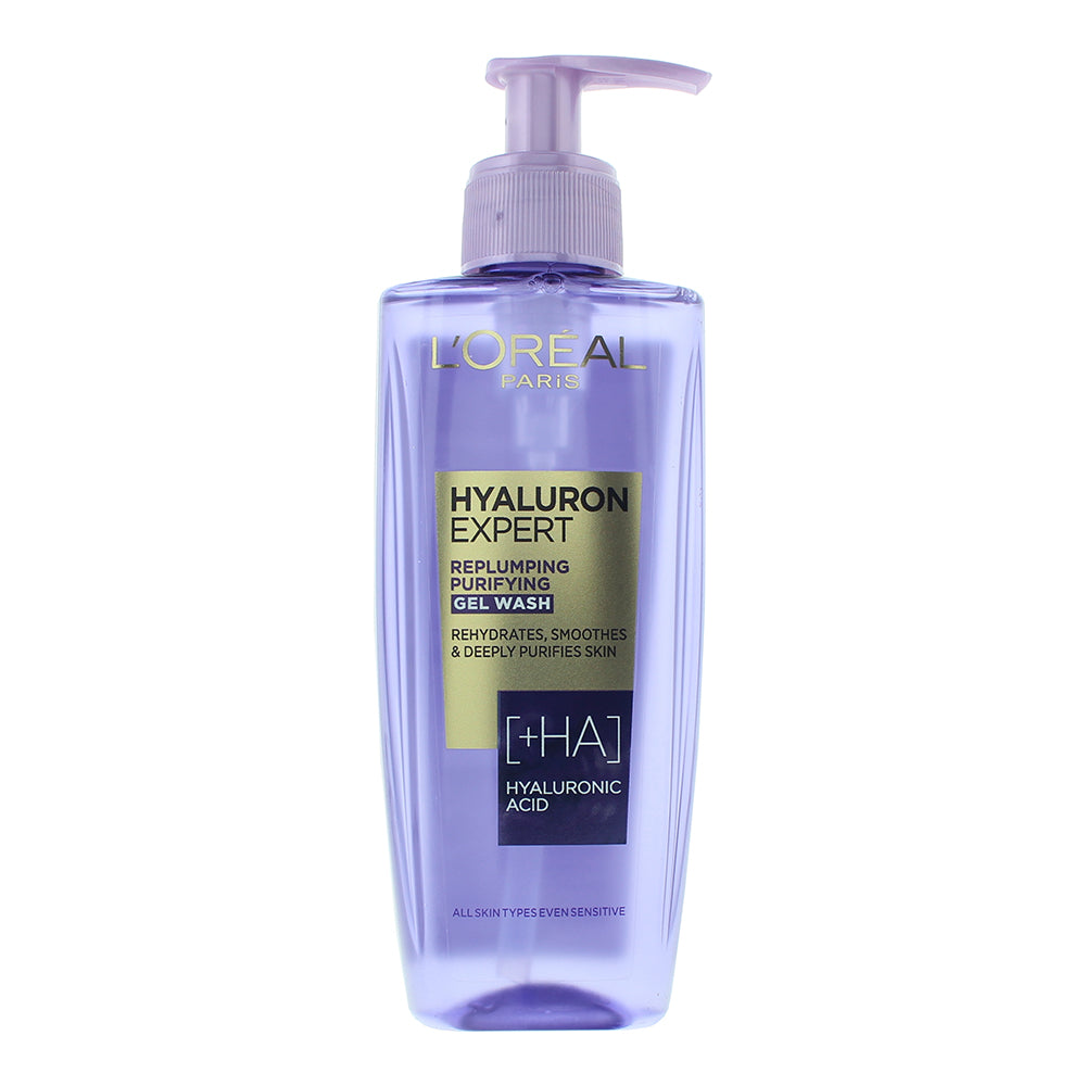 L'oreal Hyaluron Expert Replumping Purifying Gel Wash 200ml