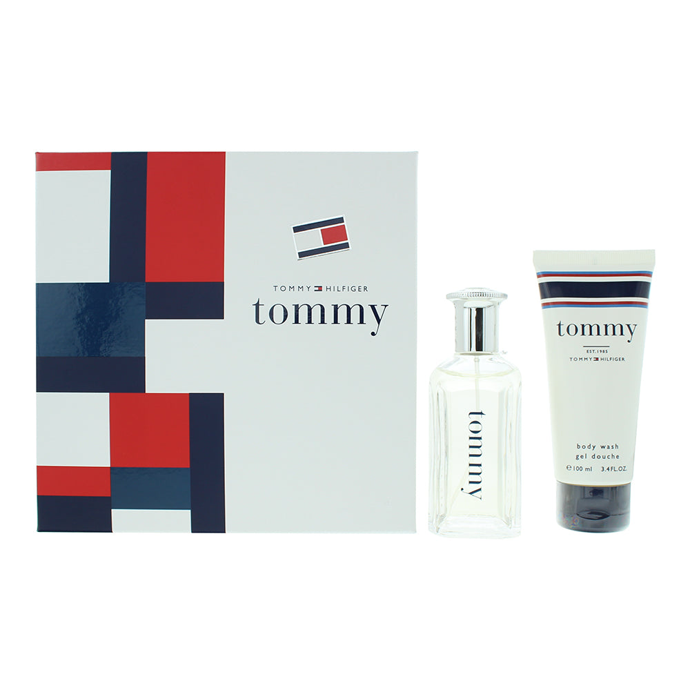 Tommy Hilfiger Tommy 2 Piece Gift Set: Eau de Toilette 50ml - Body Wash 100ml