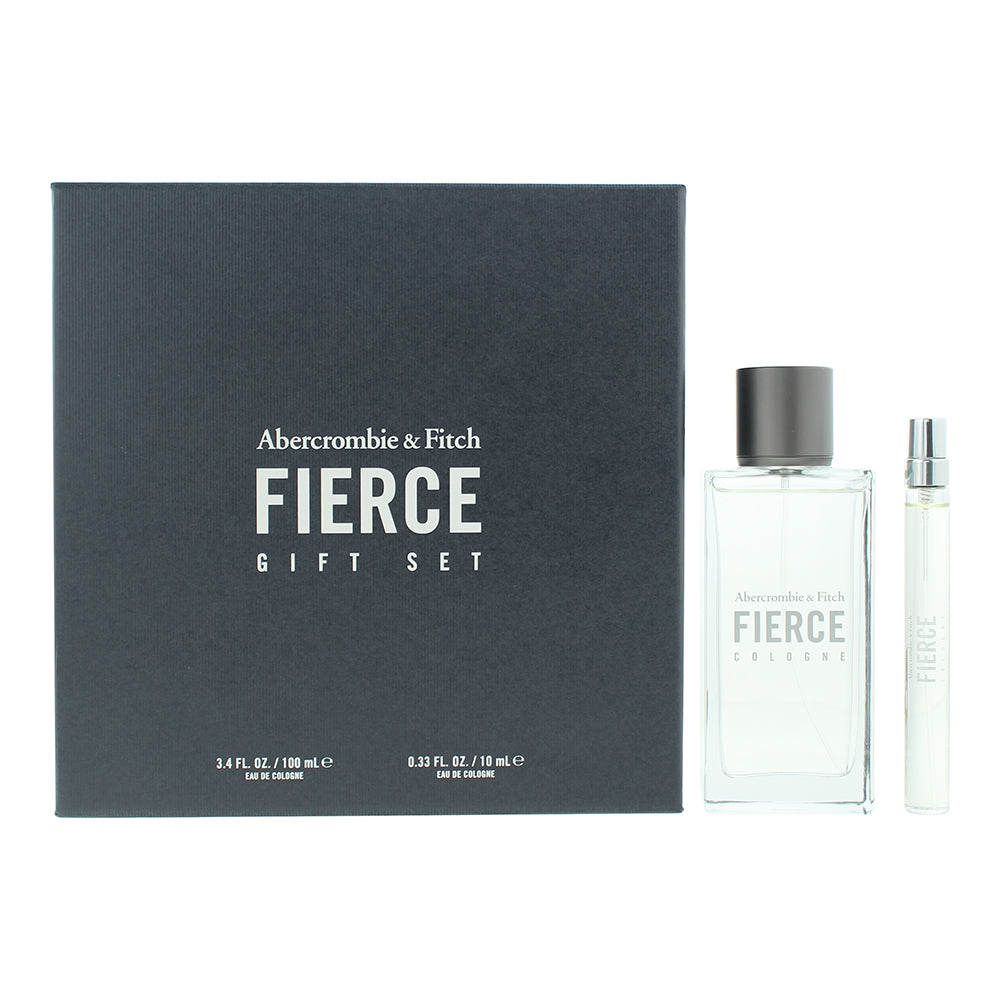 Abercrombie & Fitch Fierce 2 Piece Gift Set: Eau de Cologne 100ml - Eau de Colog