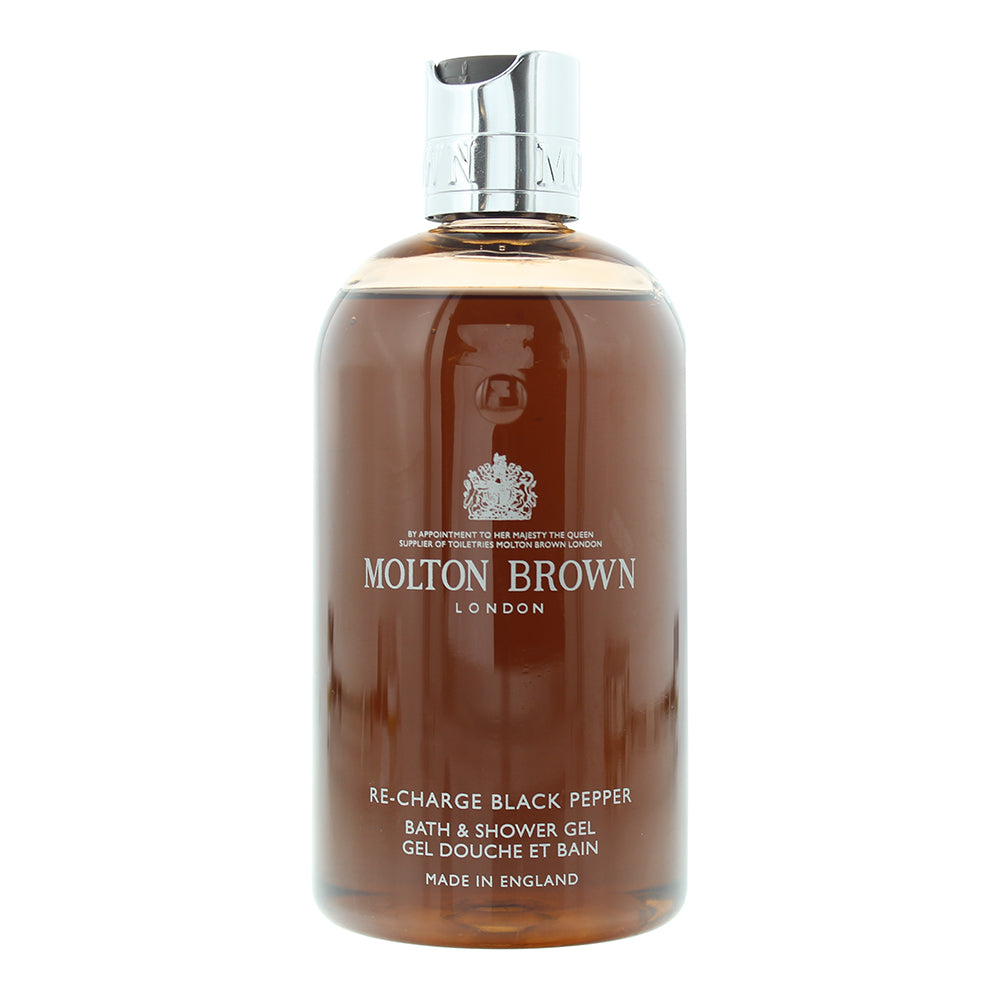 Molton Brown Re-Charge Black Pepper Bath & Shower Gel 300ml