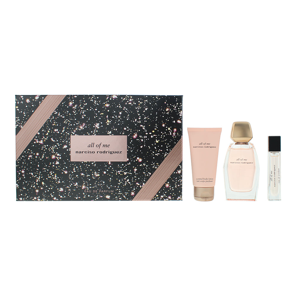 Narciso Rodriguez All Of Me 3 Piece Gift Set: Eau De Parfum 90ml - Body Lotion 5